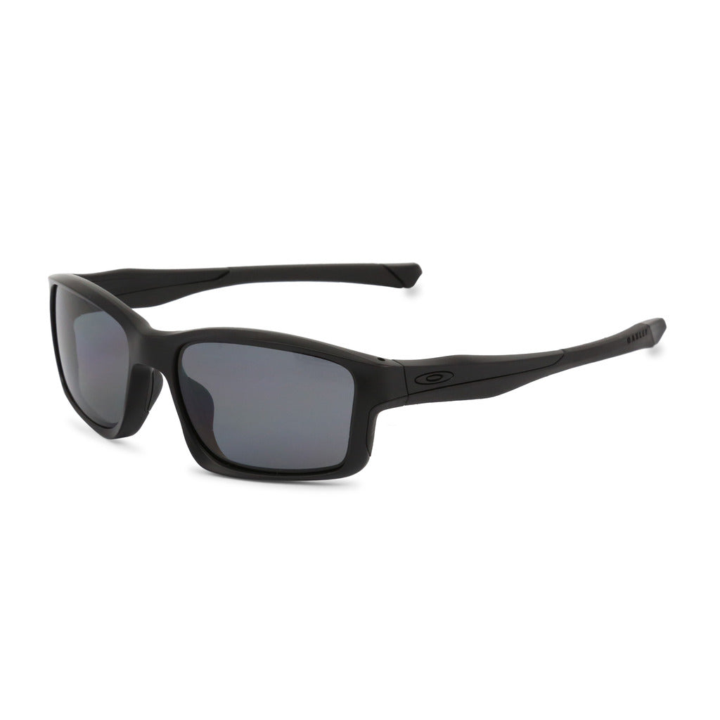 Oakley Chainlink Polarized Rectangular Matte Black Men's Sunglasses OO9247-15