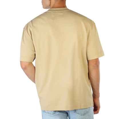 Calvin Klein Logo Pocket Crewneck Brown Men's T-Shirt K10K109790-PF2
