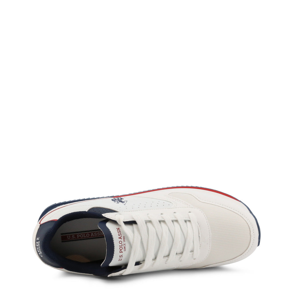 U.S. Polo Assn. Nobi White Men's Shoes L003M-2HY2