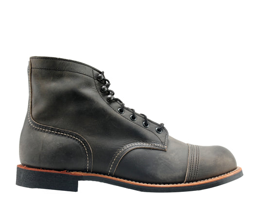 Red Wing Heritage 8086 Iron Ranger 6-Inch Cap Toe Charcoal Men's Boots 08086