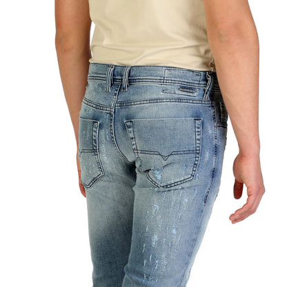 Diesel Tepphar Stretch Denim Distressed Skinny Men's Jeans 00CKRJ-084QS-01