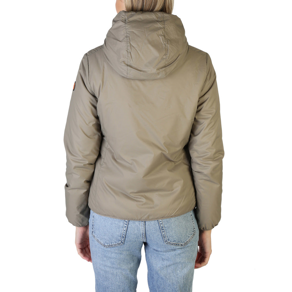 Save The Duck Ruth Hooded Elephant Grey Women's Jacket D30962W-GIRE15-40021