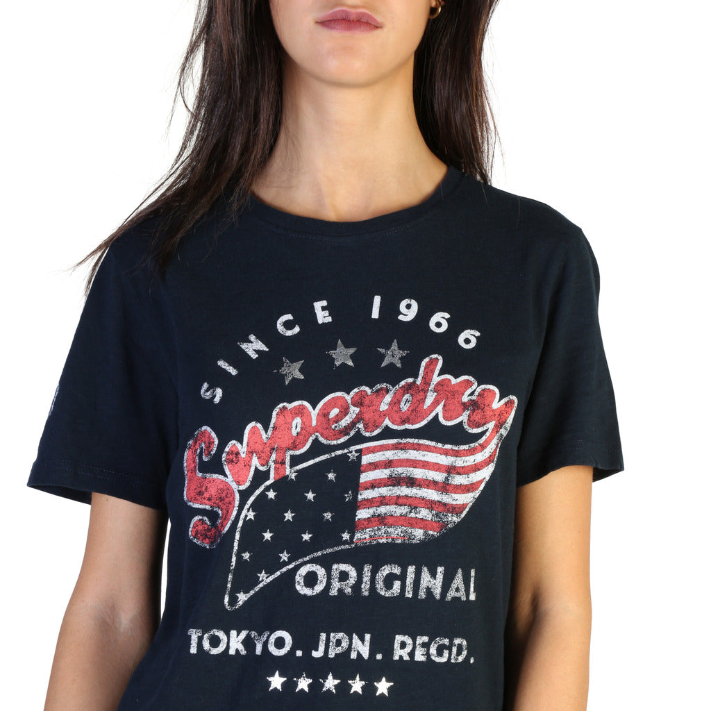 Superdry Originals Flag Black Women's T-Shirt W1000002A-98T