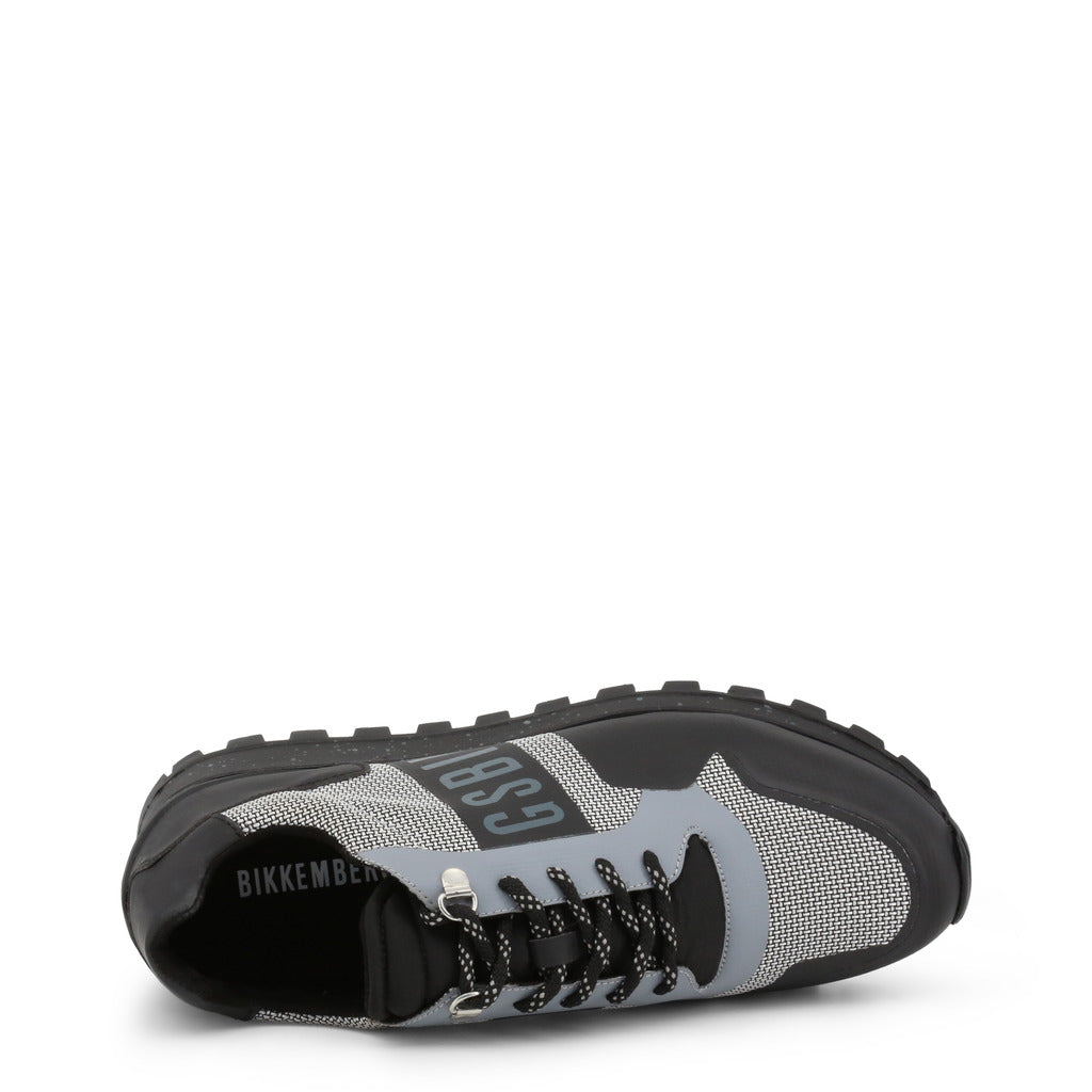 Bikkembergs FEND-ER 2217 Low Grey/Black/Black Men's Casual Shoes