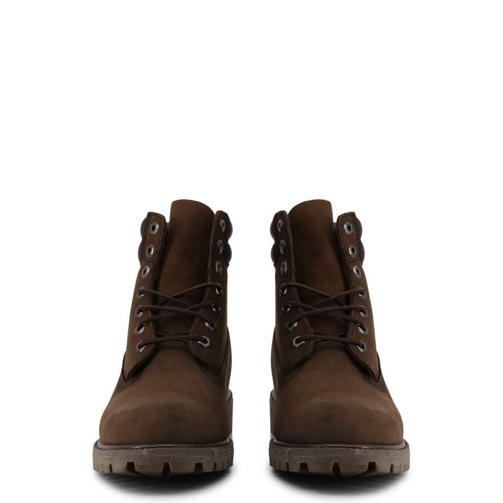 Timberland 6-Inch Double Collar Waterproof Dark Brown Men's Boot TB 073543214