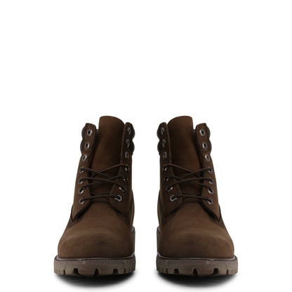 Timberland 6-Inch Double Collar Waterproof Dark Brown Men's Boot TB 073543214
