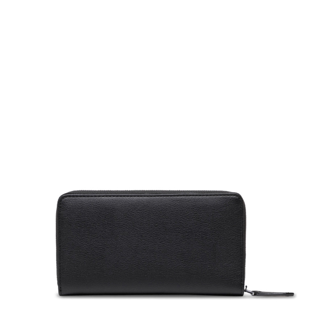 Calvin Klein Large Recycled Zip Around CK Black Women's Wallet K60K608164-BAX