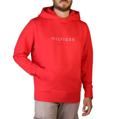 Tommy Hilfiger Pullover Hoodie Red Men's Sweatshirt MW0MW25598