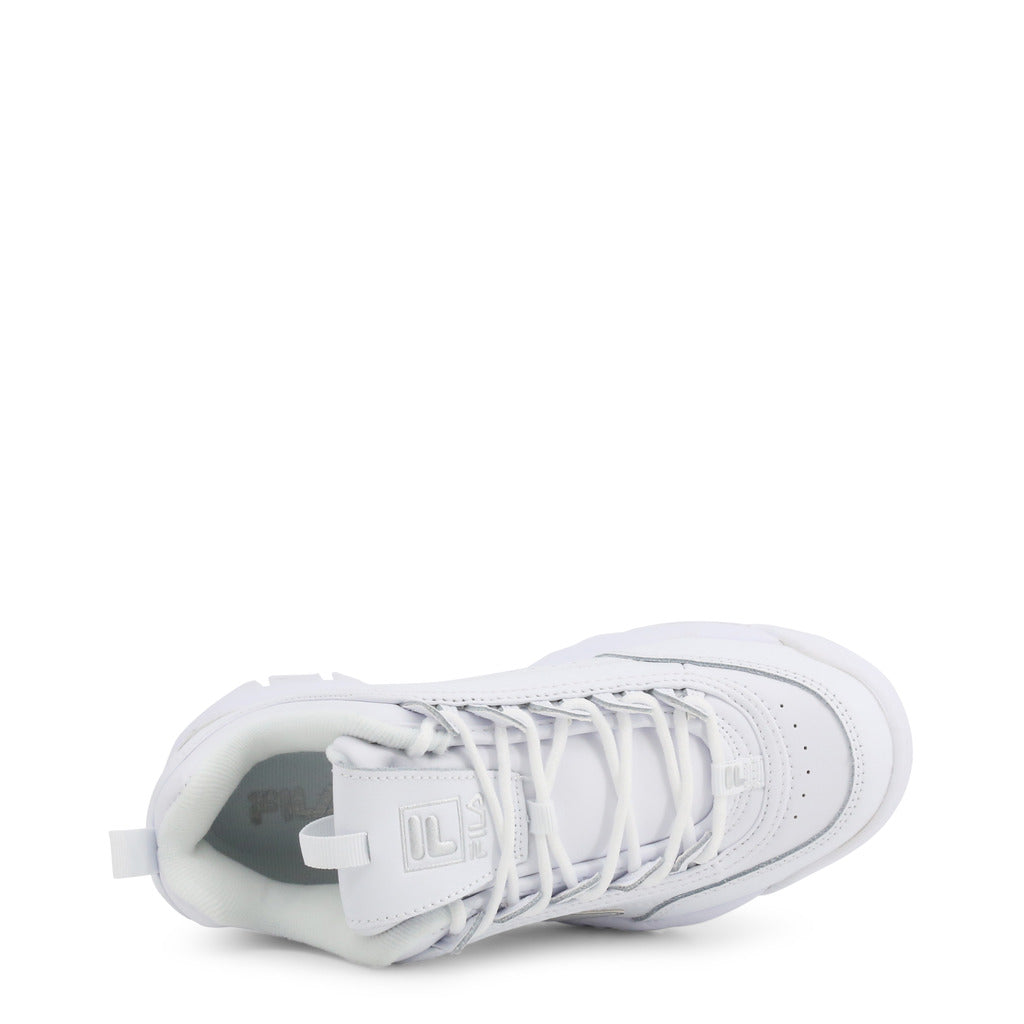 Fila Disputor 2 Metallic Accent White/Silver Women's Shoes 5FM00702-103