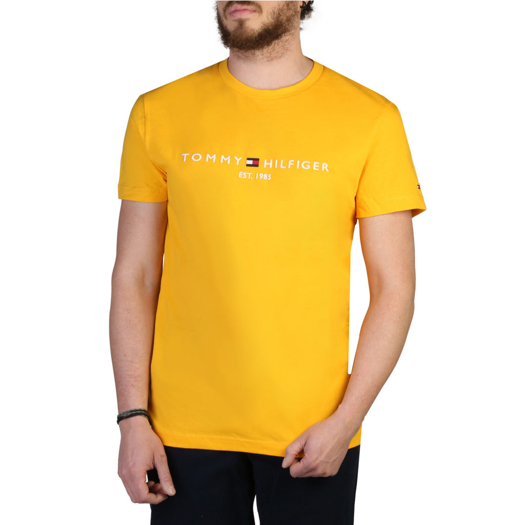 Tommy Hilfiger Slim Fit Logo Solstice Men's T-Shirt MW0MW11797-ZEW