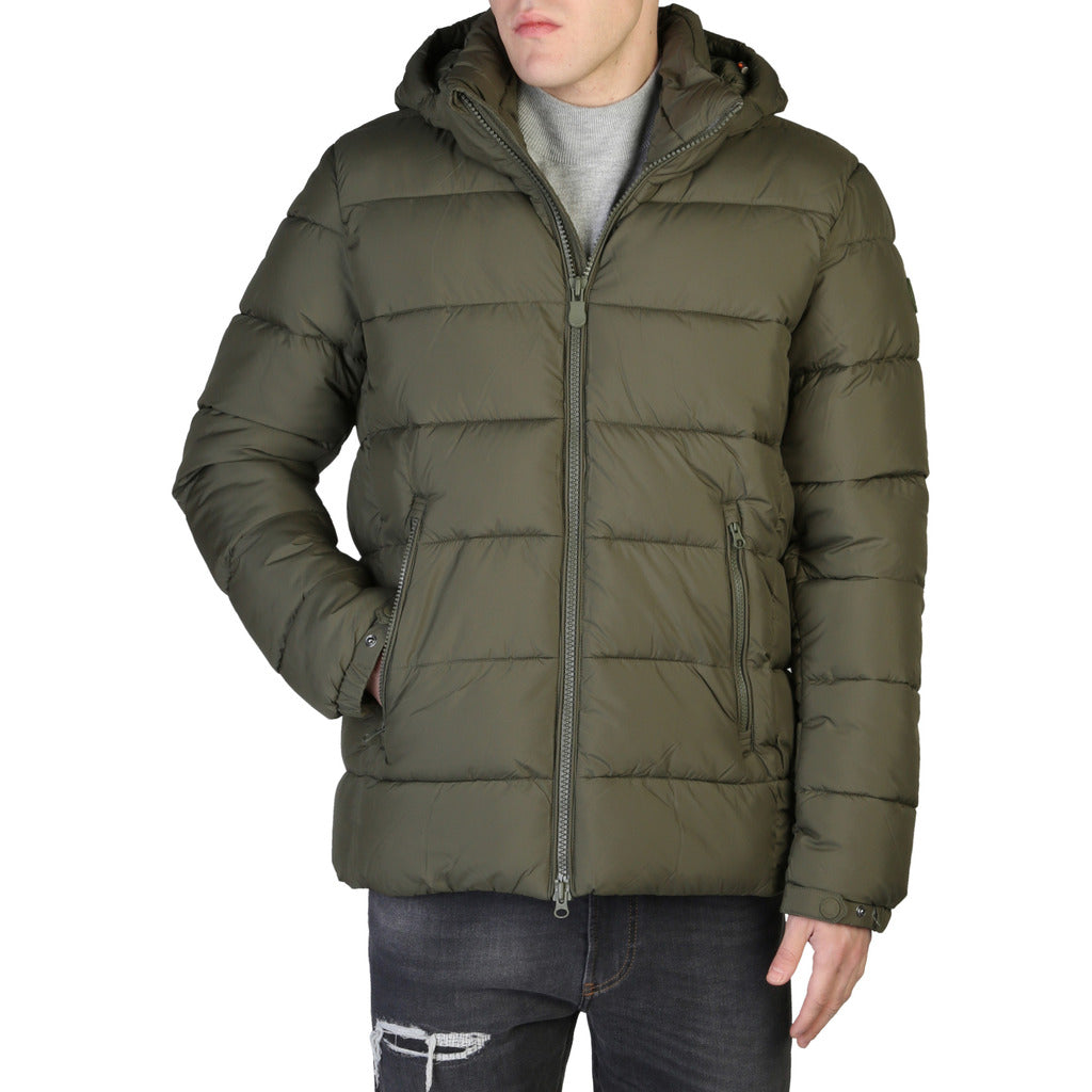 Save The Duck Boris Hooded Pine Green Men's Puffer Jacket D35560M-MITO15-50023