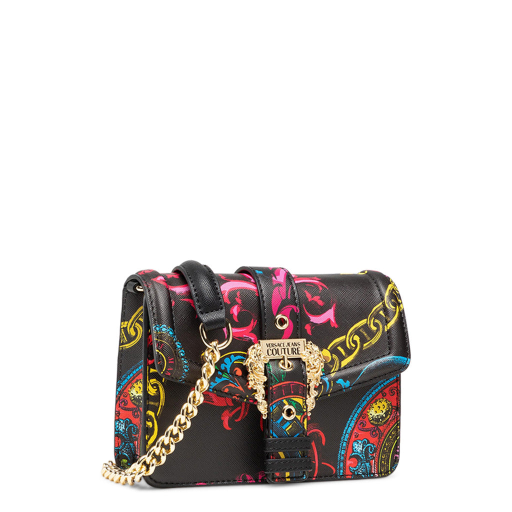 Versace Jeans Couture Baroque Black Women's Crossbody Bag 71VA4BF6-71880-899