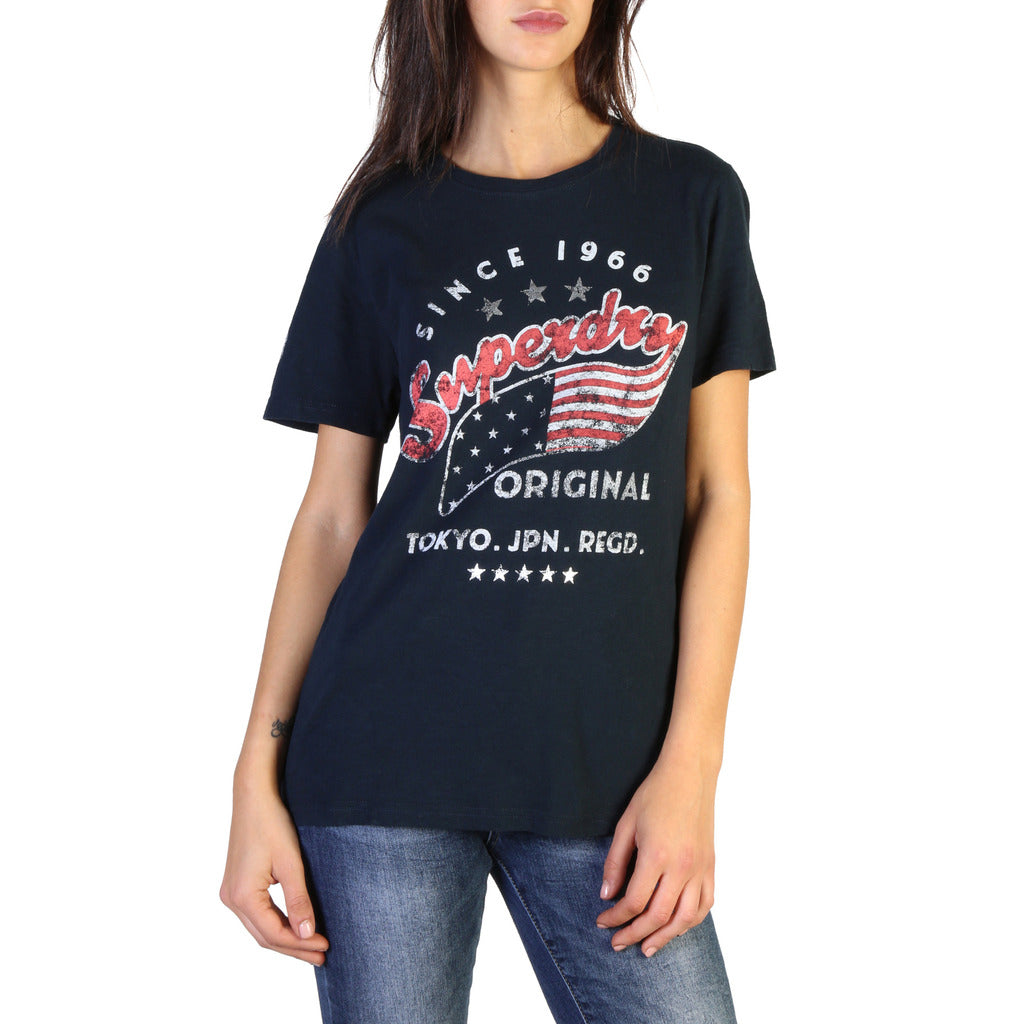 Superdry Originals Flag Black Women's T-Shirt W1000002A-98T