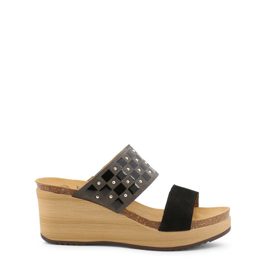 Scholl Moira Black Wedges Women's Sandals F279651005360