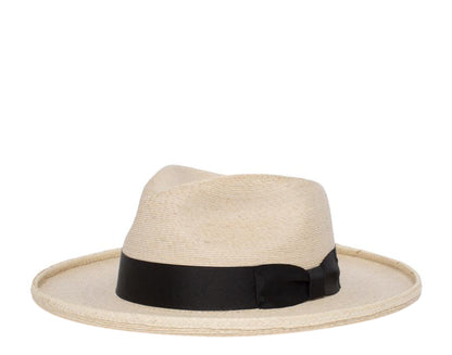 Goorin Bros Tomas Santiago Fedora White/Black Men's Hat 100-0434-WHI