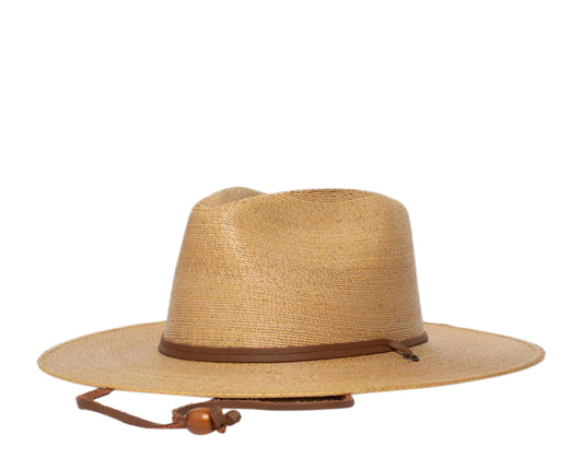 Goorin Bros Premium Sundowner Straw Fedora Tan/Brown Men's Hat 100-1076-TAN