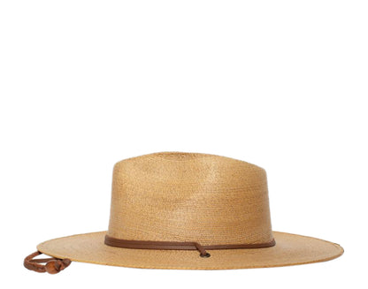 Goorin Bros Premium Sundowner Straw Fedora Tan/Brown Men's Hat 100-1076-TAN