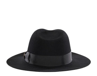 Goorin Bros Heritage County Line Fedora Black Wool Felt Men's Hat 100-3137-BLK