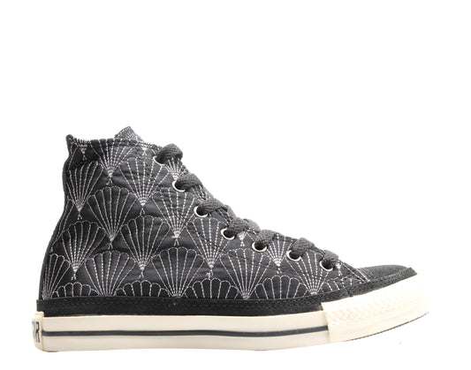 Converse Chuck Taylor Quilted Hi Shells Black/Parchment Sneakers 100101