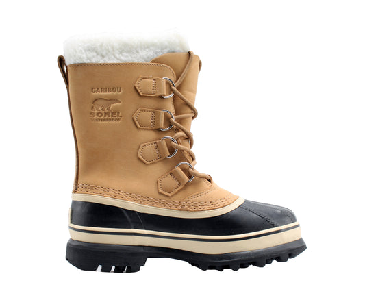 Sorel Caribou Buff Tan Women's Waterproof Winter Snow Boots 1003812-280