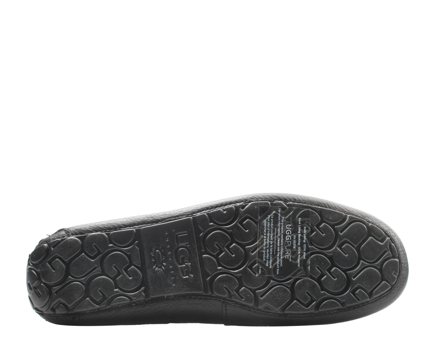 UGG Australia Marlowe Slip-On Black Men's Moccasin Shoes 1005240-BLK