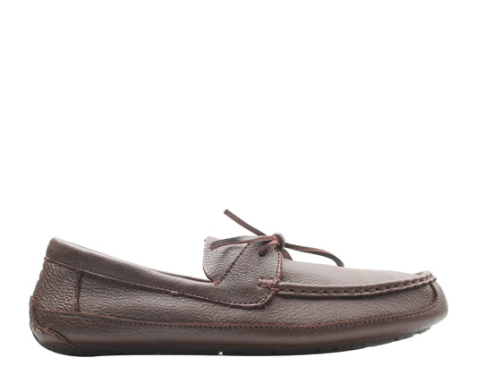 UGG Australia Marlowe Slip-On Stout Brown Men's Moccasin Shoes 1005240-STT
