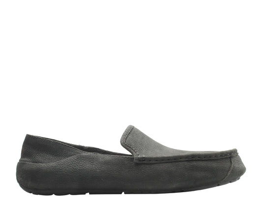 UGG Australia Hunley Moccasin Black Men's Casual Shoes 1006477-BLK