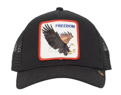 Goorin Bros Freedom Black Men's Trucker Hat 101-0209-BLK