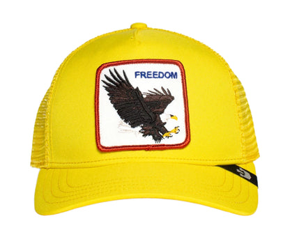 Goorin Bros Freedom LTD Neon Yellow Men's Trucker Hat 101-0209-YEL