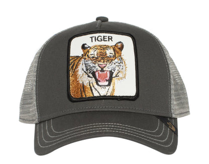 Goorin Bros Eye Of The Tiger Grey Men's Trucker Hat 101-0335-GRY