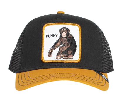 Goorin Bros Banana Shake Chimpanzee Men's Trucker Hat 101-0510-BLK