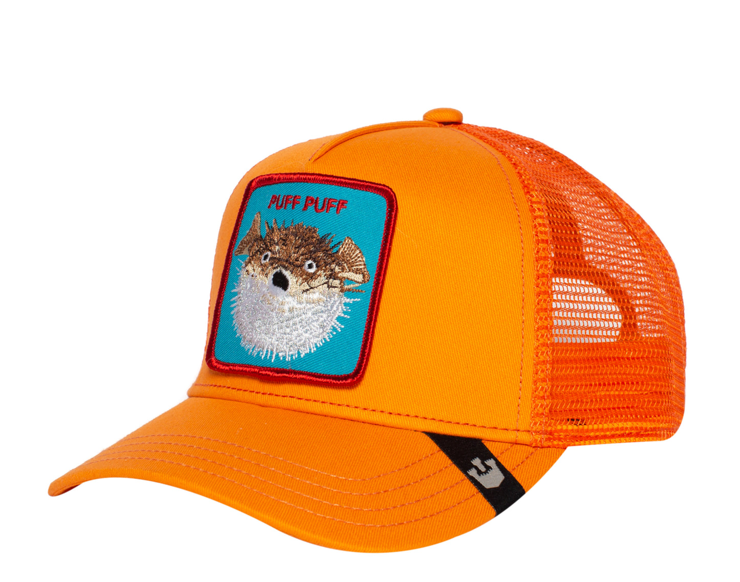 Goorin Bros Puff LTD Orange Men's Trucker Hat 101-0635-ORA