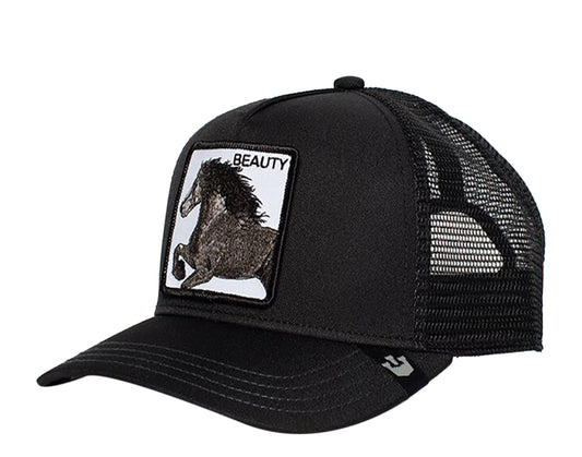 Goorin Bros Black Beauty Stallion Men's Trucker Hat 101-0650-BLK