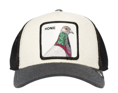 Goorin Bros - The Farm - Homie Pigeon Grey/Cream Men's Trucker Hat 101-0684-GRY