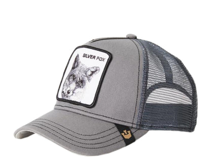 Goorin Bros Silver Fox Grey Trucker Hat 101-9987-GRY