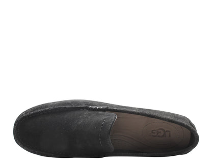 UGG Australia Henrick Black Men's Driver Shoes 1013136-BLK