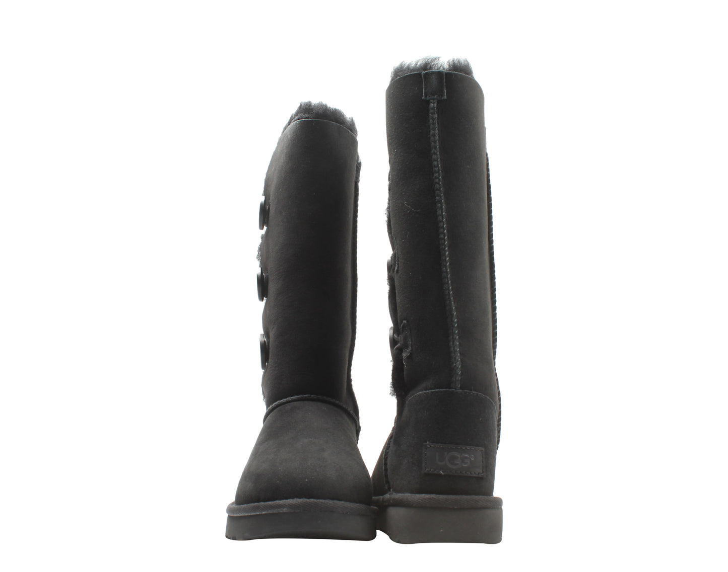 UGG Australia Bailey Button Triplet II Black Women's Boots 1016227-BLK
