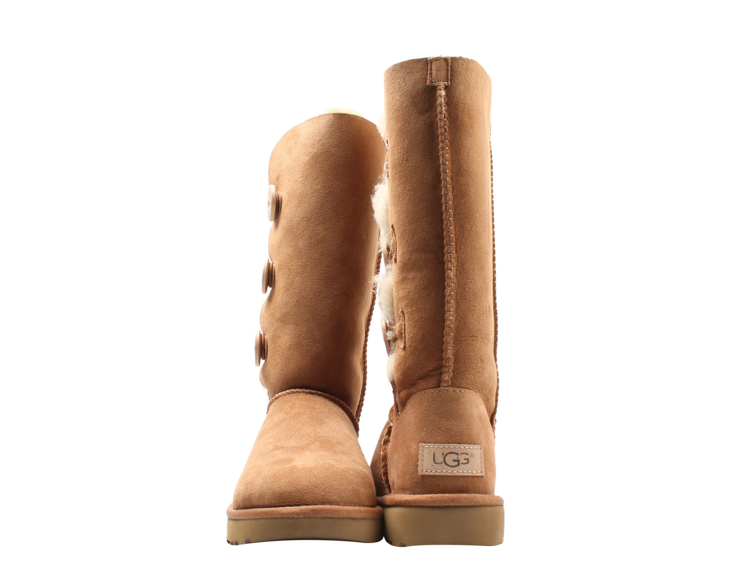 UGG Australia Bailey Button Triplet II Chestnut Women's Boots 1016227-CHE