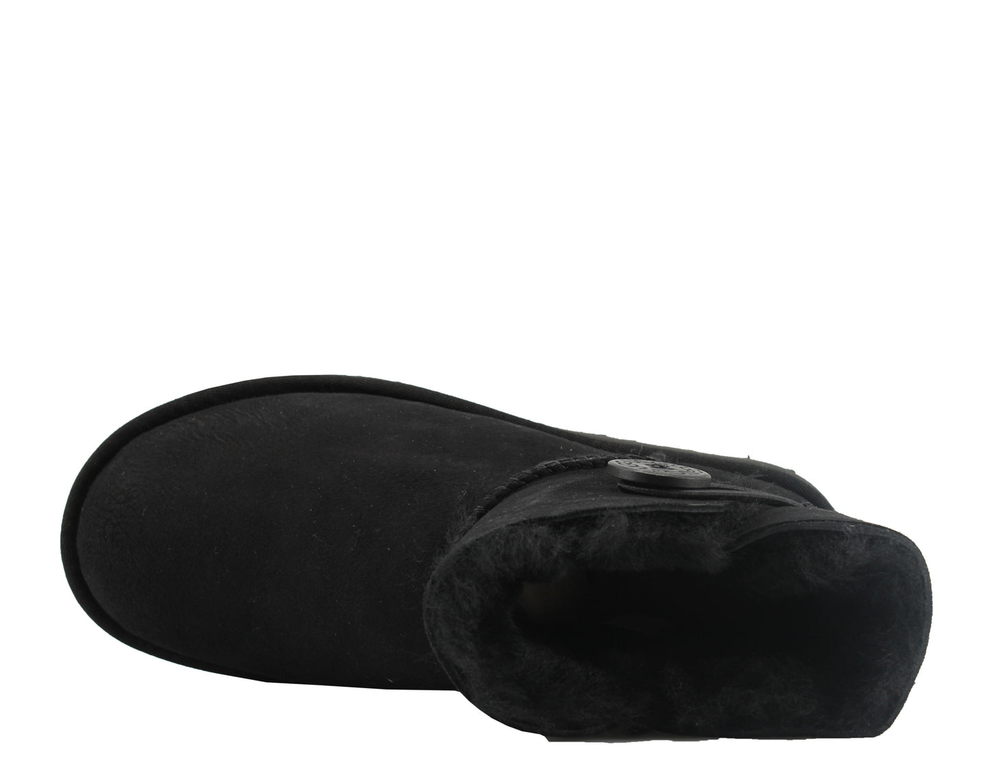 UGG Australia Mini Bailey Button ll Black Women's Boots 1016422-BLK