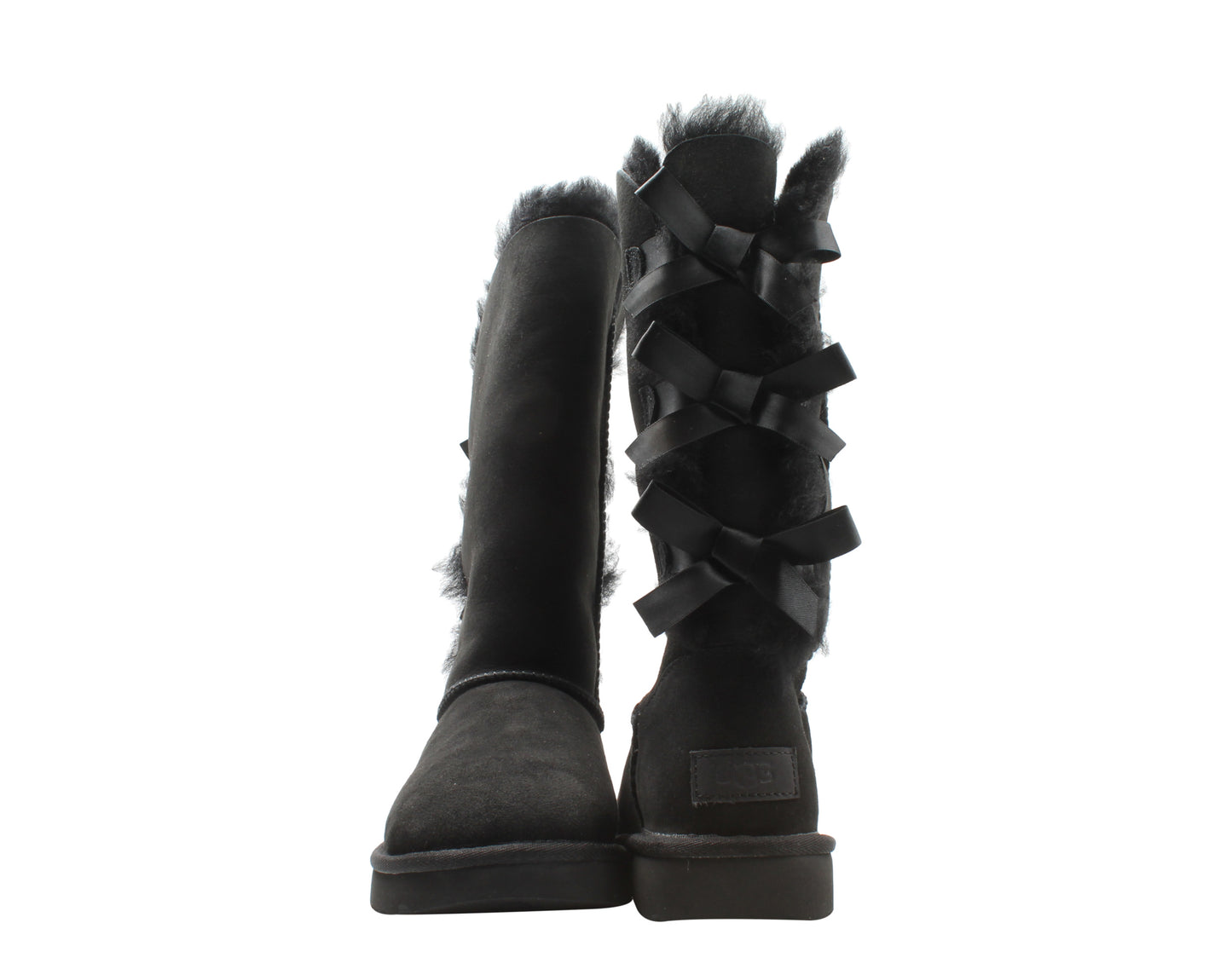 UGG Australia Bailey Bow Tall II Black Women's Boots 1016434-BLK