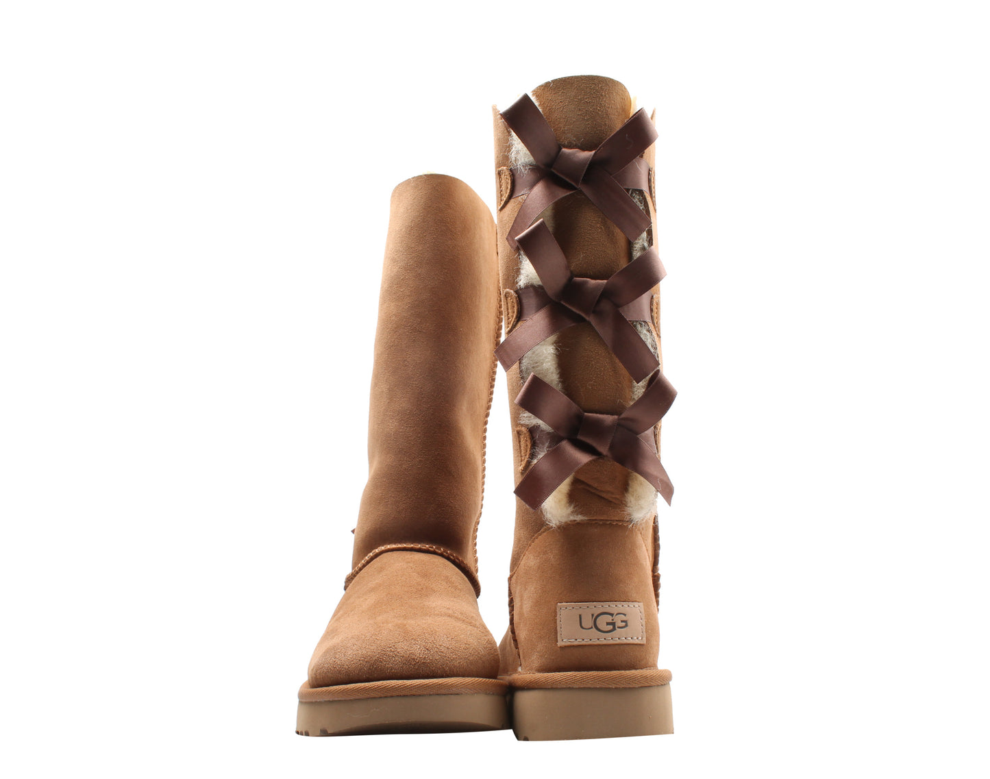 UGG Australia Bailey Bow Tall II Chestnut Women's Boots 1016434-CHE