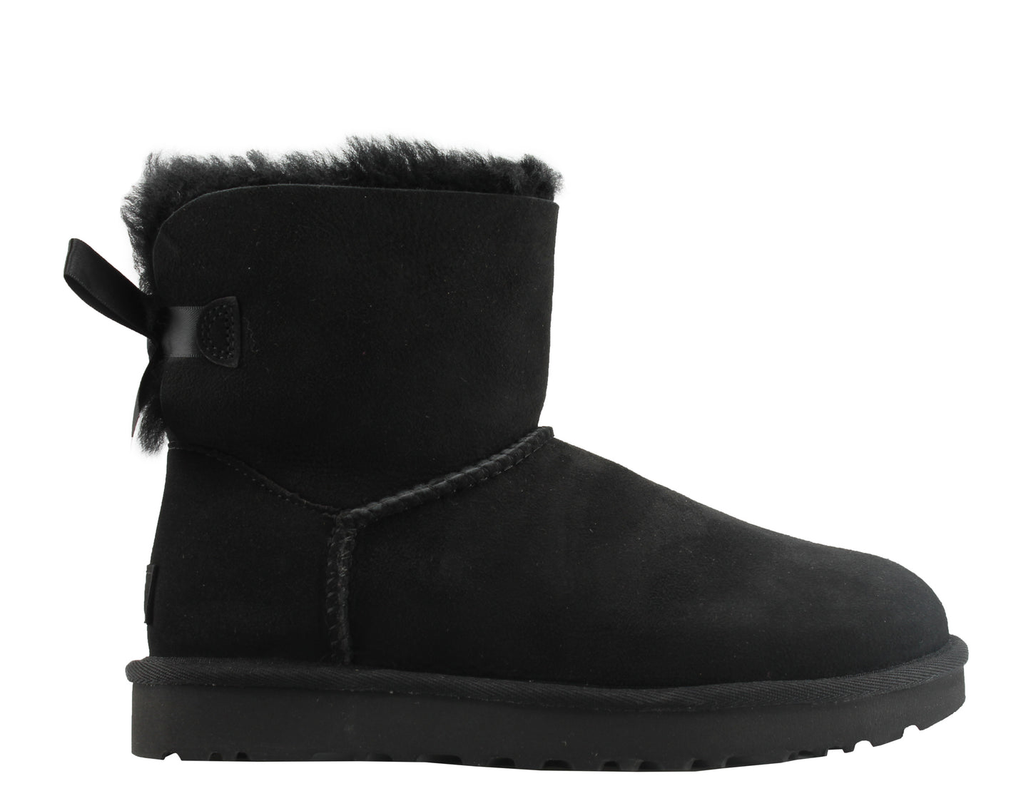 UGG Australia Mini Bailey Bow II Black Women's Boots 1016501-BLK