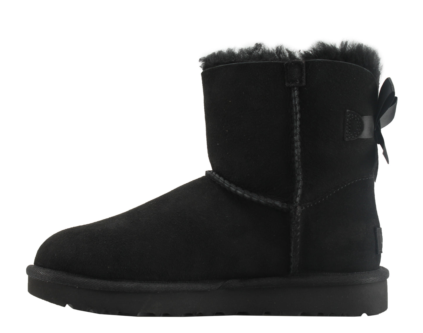 UGG Australia Mini Bailey Bow II Black Women's Boots 1016501-BLK