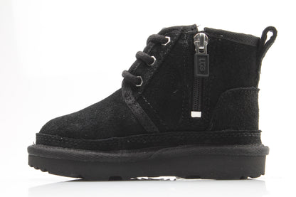 UGG Australia Neumel II Black Toddler Chukka boots 1017320T-BLK