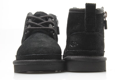 UGG Australia Neumel II Black Toddler Chukka boots 1017320T-BLK