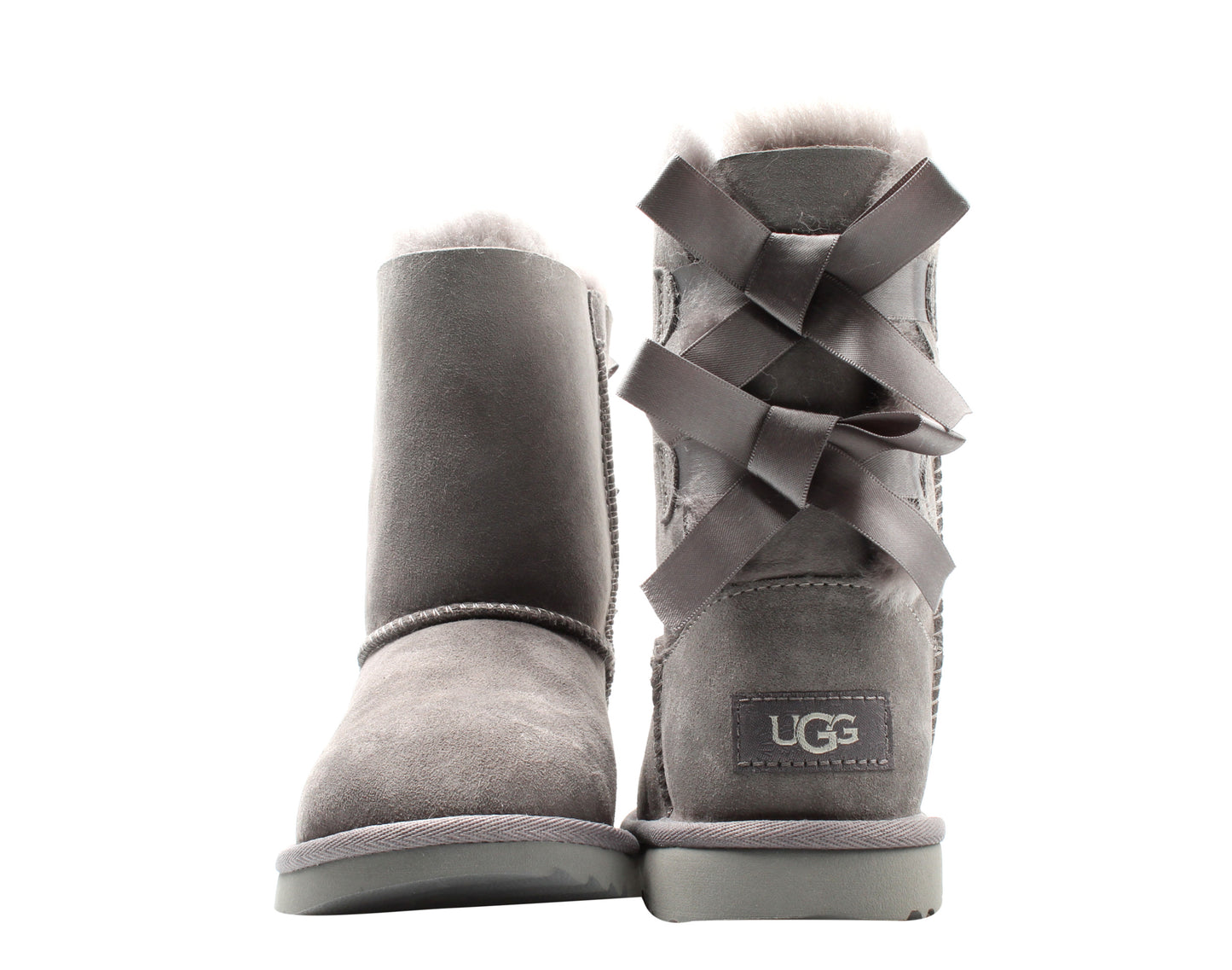 UGG Australia Bailey Bow II Grey Big Kids Boots 1017394K-GREY