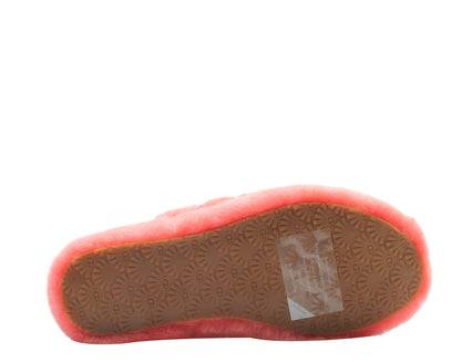UGG Australia Fluff Yeah Slide Pop Coral Big Kids Sandals 1098494K-PCRL