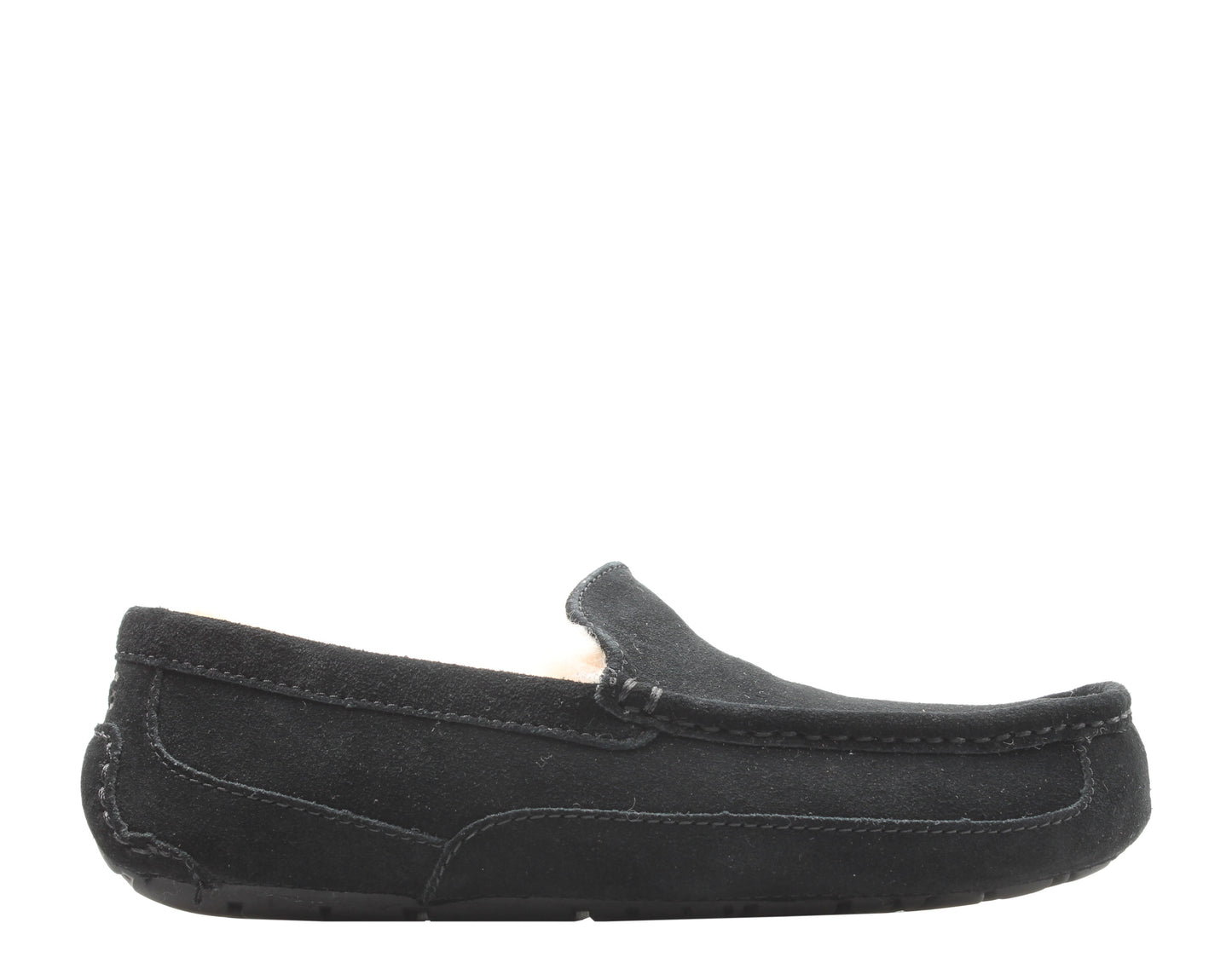 UGG Australia Ascot Moccasin Black Men's Slippers 1101110-BLK