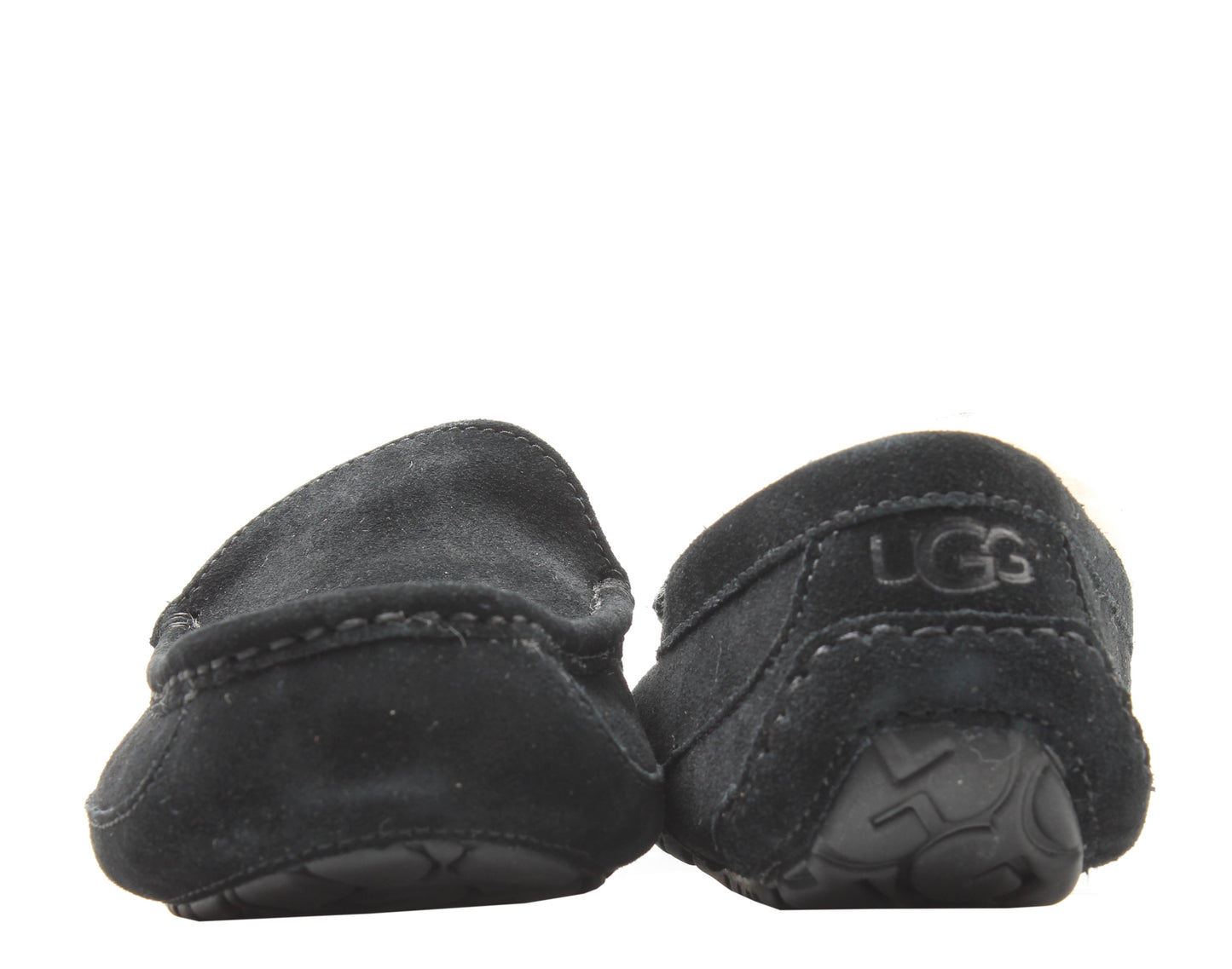 UGG Australia Ascot Moccasin Black Men's Slippers 1101110-BLK