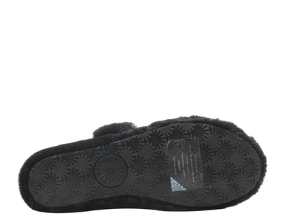 UGG Australia Fuzz Yeah Slide Black Women's Sandals 1104662-BLK